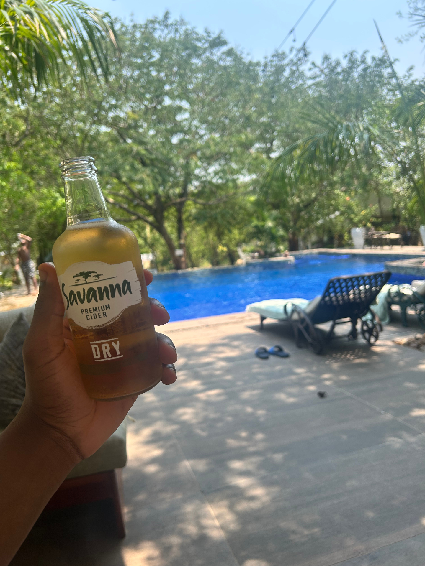 Poolside